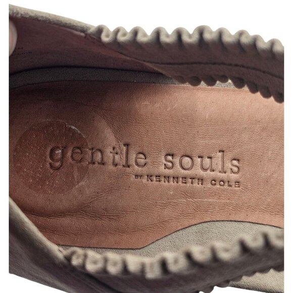 Women's - Gentle Souls by Kenneth Cole Anja Elastic Heeled Sandals, Size 10 - Picture 5 of 10